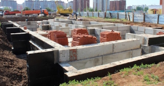 Фундаменты промышленных зданий в Когалыме цена от 24701 руб. - заказать строительство фундамента промздания под стальные колонны